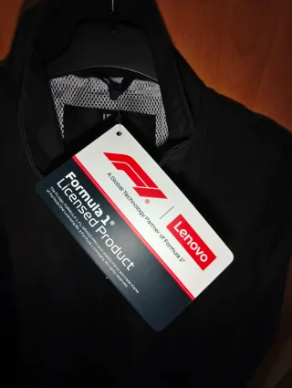 Chaqueta Oficial F1 Lenovo Negra Talla L