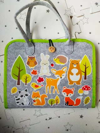 Maletín sensorial con broches NUEVO