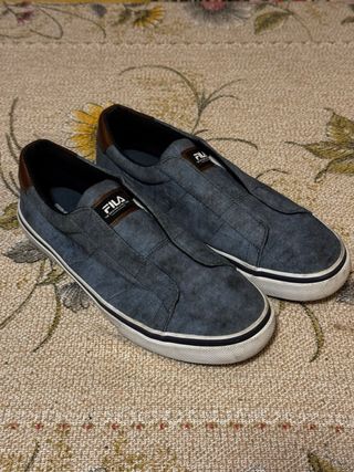 Mocassini uomo Fila blu