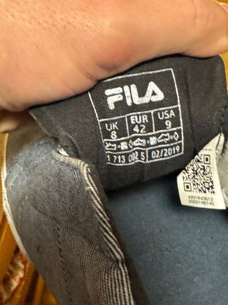 Mocassini uomo Fila blu