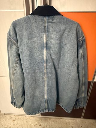Chaqueta Zara Denim Hombre L Nueva