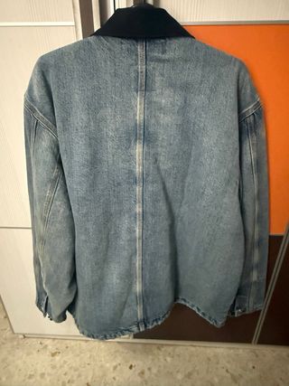 Chaqueta Zara Denim Hombre L Nueva