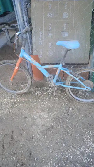 Bicicleta niña 20 B'Twin quasi nuova