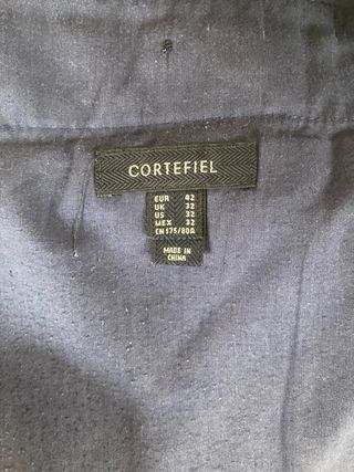 Traje Cortefiel Slimfit Gris azulado