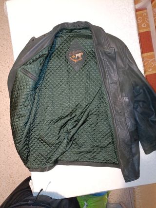 Chaqueta piel hombre