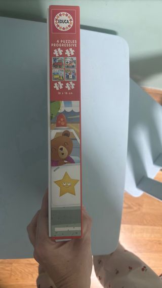 Puzzles 4 diferentes Marca Educa Sin estrenar