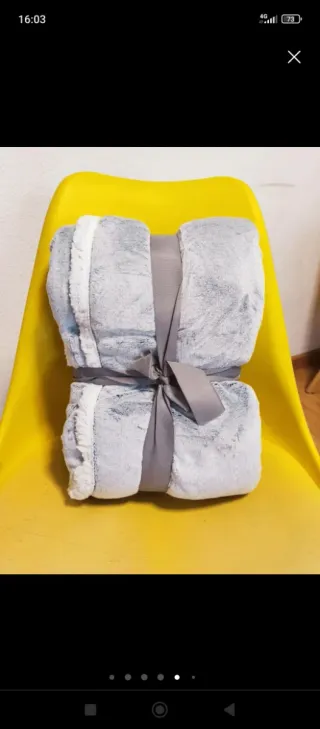 Manta Sherpa 130x160 cm NUEVA. OFERTAAAAAAA