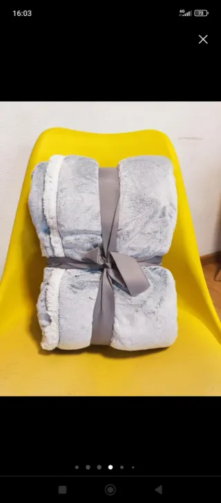 Manta Sherpa 130x160 cm NUEVA. OFERTAAAAAAA