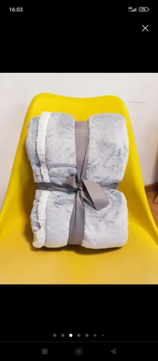 Manta Sherpa 130x160 cm NUEVA. OFERTAAAAAAA