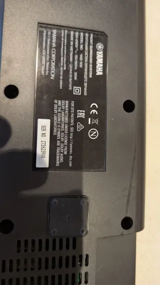 Barra de Sonido Yamaha YAS-107 Negra.