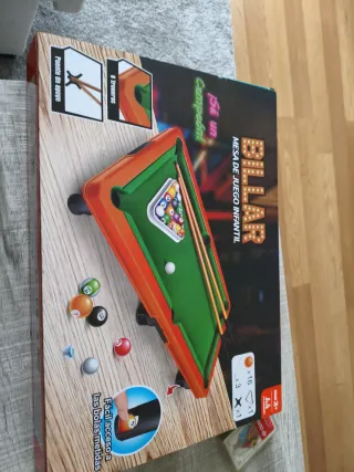 Nueva Mini mesa de billar para niños