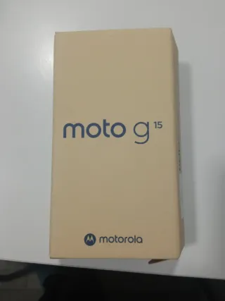 Teléfono móvil Moto g15 .