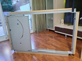 Juego de 6 sillas de comedor metálicas