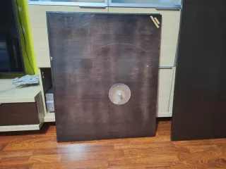 Juego de 6 sillas de comedor metálicas