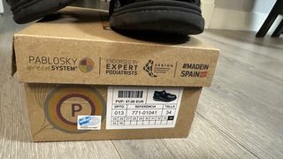 Zapatos Pablosky niña talla 34 marino