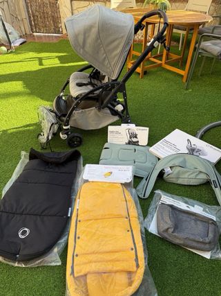 Carro Bugaboo Bee5 gris melange