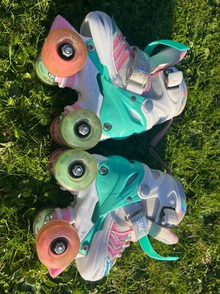 Patines ajustables T 23-26 con luces