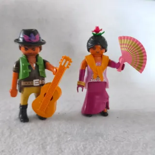 Playmobil Flamenca y Guitarrista