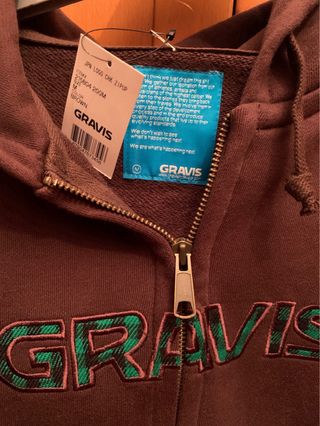 Sudadera Gravis Marrón Talla M