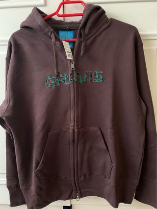 Sudadera Gravis Marrón Talla M
