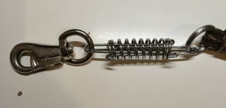 Guinzaglio corto con molla per cani taglia grande