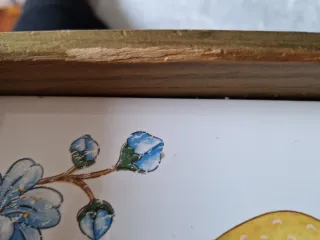 Vassoio decorativo con limoni