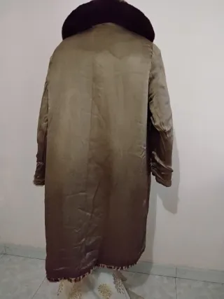 Cappotto vero montone stampa maculato