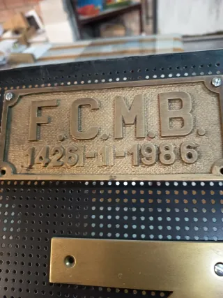 Placas y números de vagones Ferroviarios