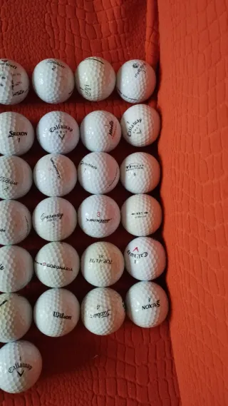50 Palline da Golf Usate Miste