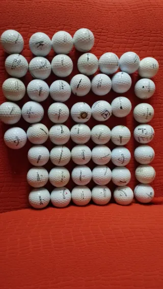 50 Palline da Golf Usate Miste
