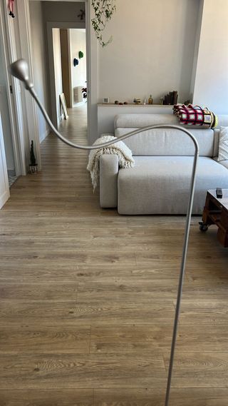 Lámpara de lectura flexible