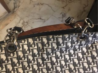 Bolso Dior Anagrama Blanco y Negro