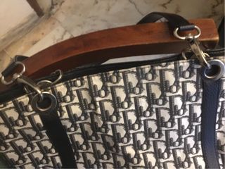 Bolso Dior Anagrama Blanco y Negro