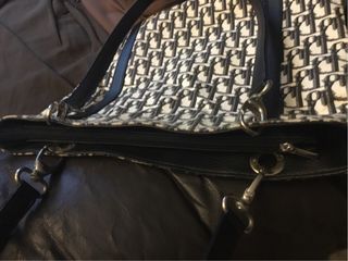 Bolso Dior Anagrama Blanco y Negro