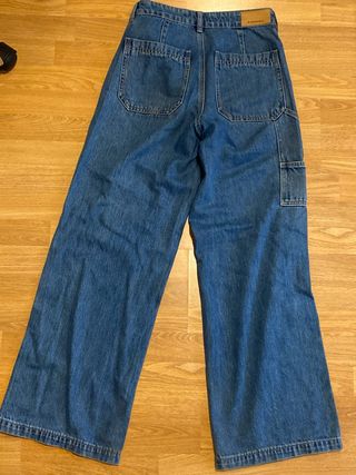 Vaqueros anchos denim