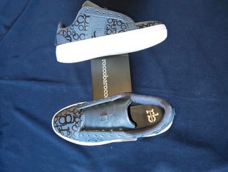 Scarpe uomo Roccobarocco blu e nere