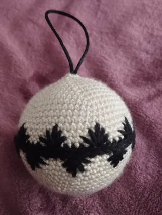 Bola Navideña Crochet