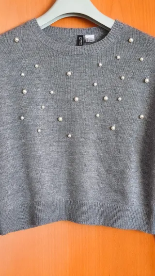 Jersey HyM perlas talla S