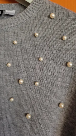 Jersey HyM perlas talla S