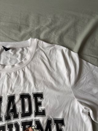 Camiseta Blanca Oso MADE EXTREME