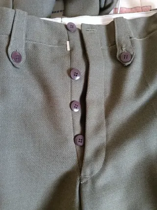 Uniforme alférez años 70 ejército militar