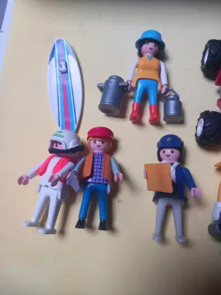 Lote Playmobil Figuras y Vehículos