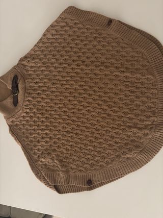!! Oportunidad!! Poncho Massimo Dutti niña marrón