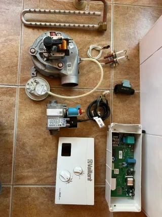 Piezas Calentador Vaillant turbo MAG pro