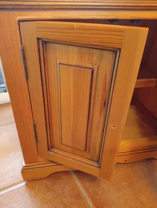 Mueble TV madera provenzal