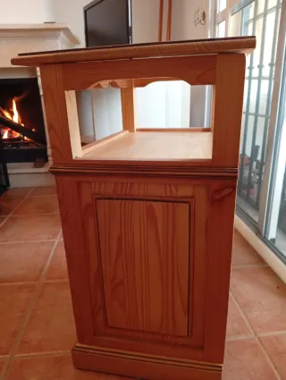 Mueble TV madera provenzal
