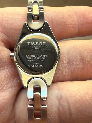 Orologio Tissot Donna Nero Argento