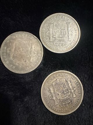 Moneda 5 Pesetas 1871