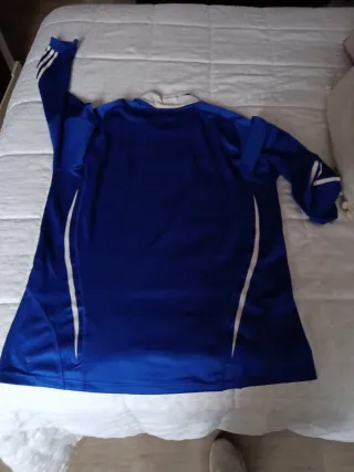 Camiseta manga larga Adidas azul