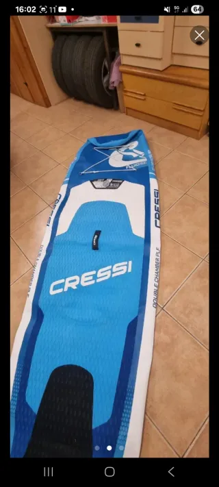 Tabla cressi fluid 10' 2" despegada